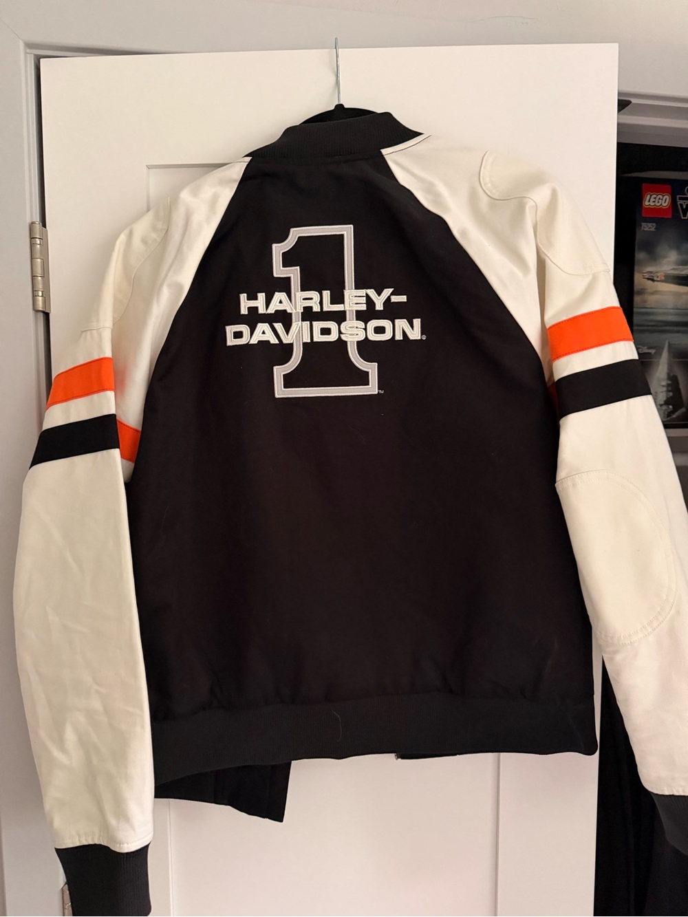 harley-davidson racing bomber jacket